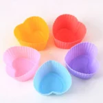 Silicone Heart Shaped Baking Mold