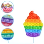 Ice Cream Softy- Fidget Popping Toy