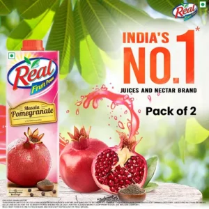 Real Juice Masala Pomegranate 1L (Pack of 2)