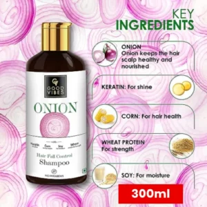 Good Vibes Onion Shampoo 300ml